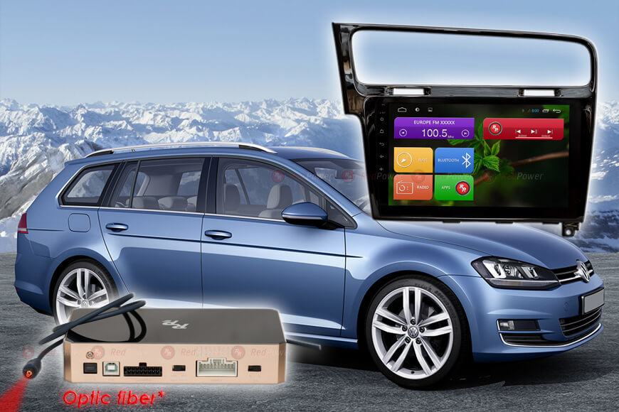 ������������ �������� Volkswagen Golf 7 13+ Android 7, WiFi, 4����, 10.0" (Redpower 31006 IPS DSP) ���� � ��������-�������� INCAR