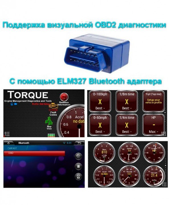������� ��������� Kia Soul Android 4.4.4, WiFi, 8", 4���� (Incar AHR-1852) ���� � ��������-�������� INCAR