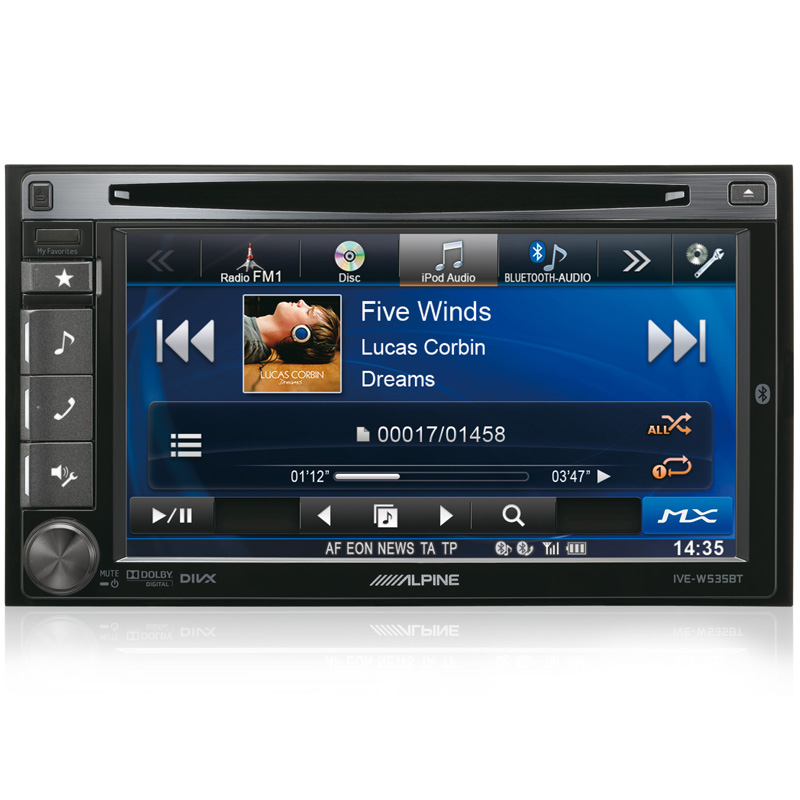 Alpine IVE-W535BT ���� � ��������-�������� INCAR
