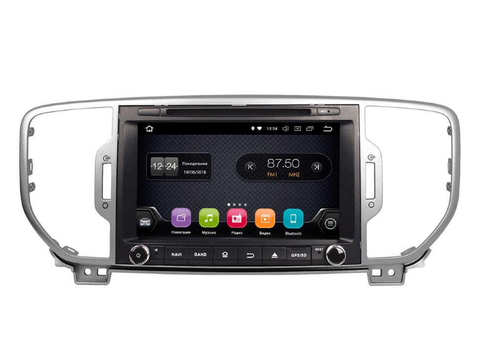 ������� ��������� INCAR TSA-1845 ��� KIA Sportage  (Android 8.0) ���� � ��������-�������� INCAR