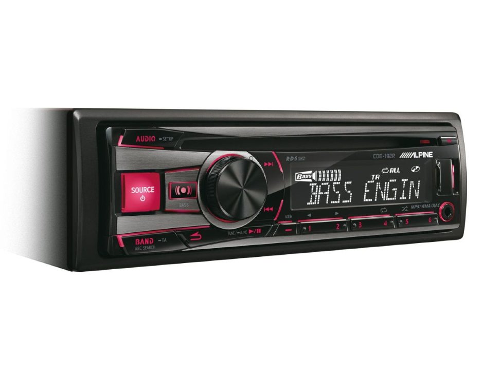 Alpine CDE-192R ������������� ���� � ��������-�������� INCAR