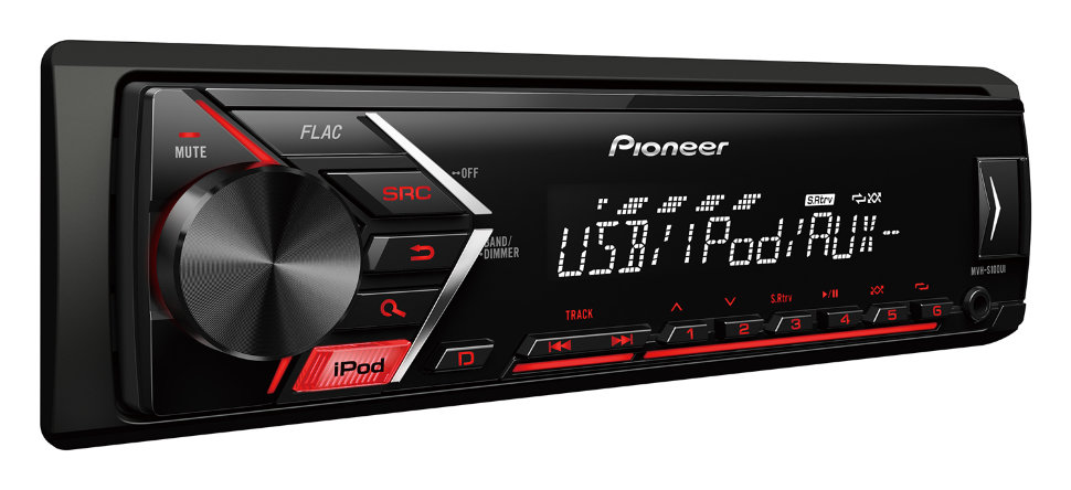 Pioneer MVH-S100UI ������������� ���� � ��������-�������� INCAR