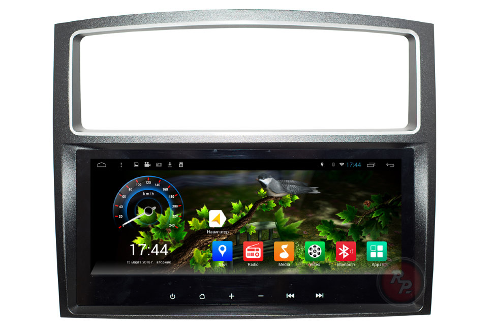 ������� ��������� Mitsubishi Pajero 4 06+ (Redpower 31223 IPS) ���� � ��������-�������� INCAR