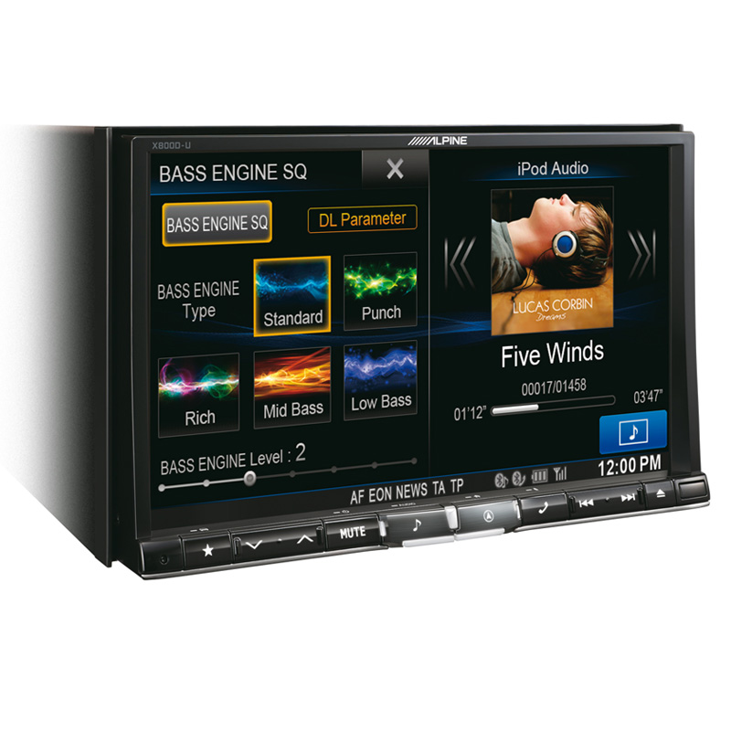 Alpine X800D-U ���� � ��������-�������� INCAR