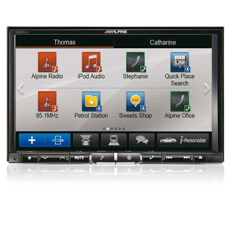 Alpine X800D-U ���� � ��������-�������� INCAR