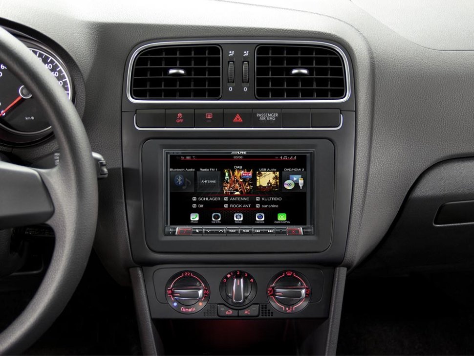 Alpine INE-W710D ������������� ���� � ��������-�������� INCAR