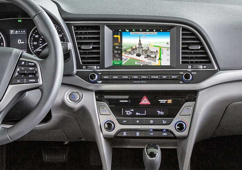 ������� ��������� Hyundai Elantra 16+ Android 5.1, 8", WiFi, 4���� (Incar AHR-2485) ���� � ��������-�������� INCAR
