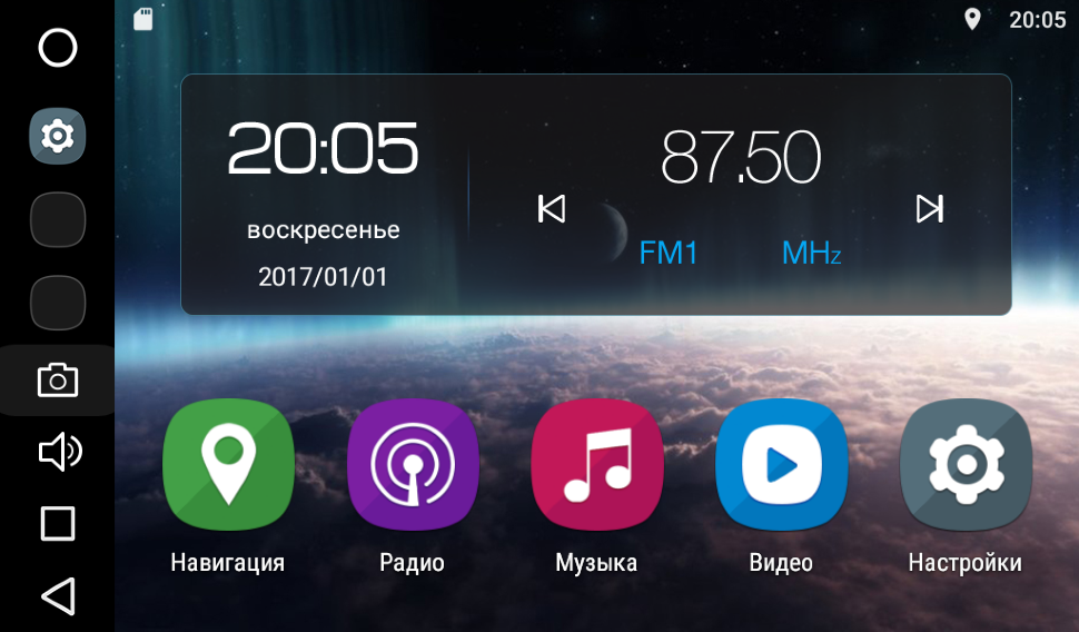 ������� ��������� FarCar s200 ��� Opel Astra, Zafira, Antara, Vectra �� Android (V019) ���� � ��������-�������� INCAR