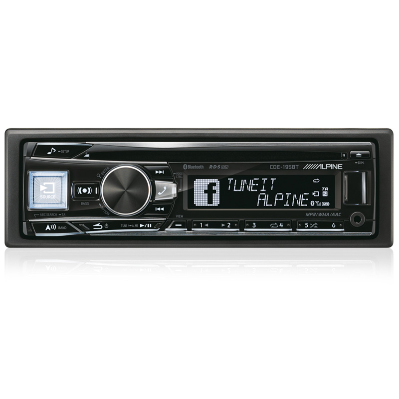 Alpine CDE-195BT ���� � ��������-�������� INCAR