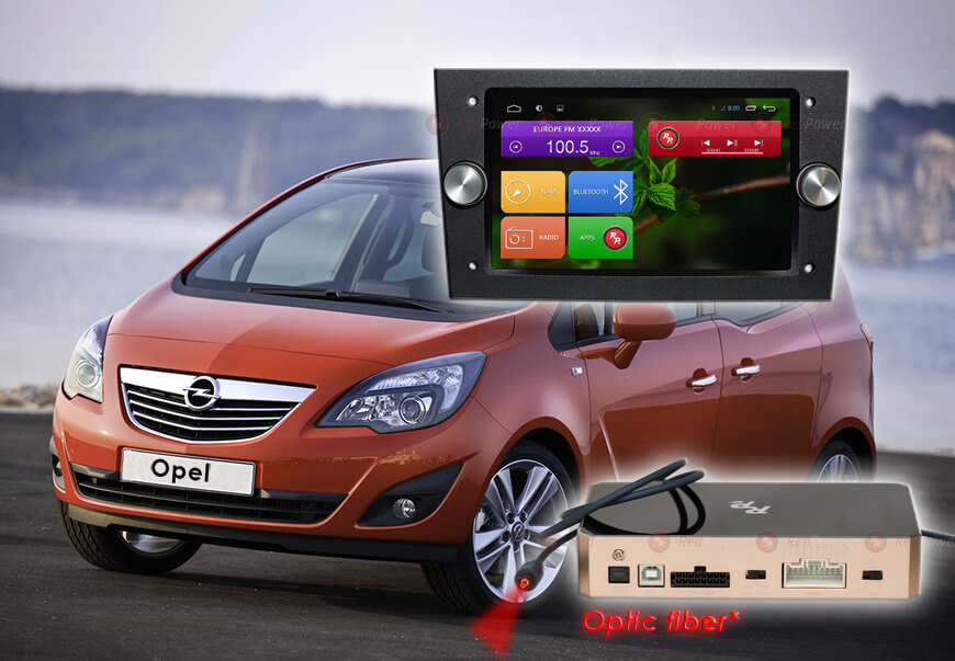 ������� ��������� Opel Android 6, WiFi, 4����, 7.0" (Redpower 31019B) ���� � ��������-�������� INCAR