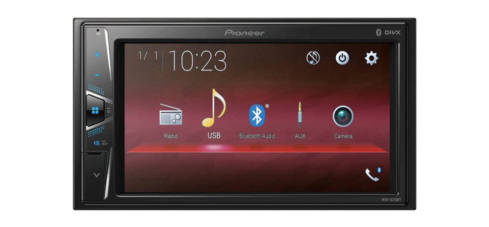 Pioneer MVH-G210BT ������������� ���� � ��������-�������� INCAR